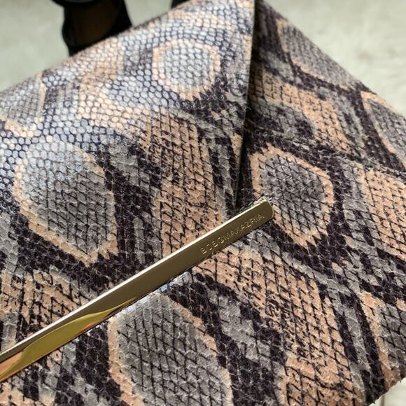 BCBGMaxAzria Snakeskin Envelope Clutch - Picture 3 of 7